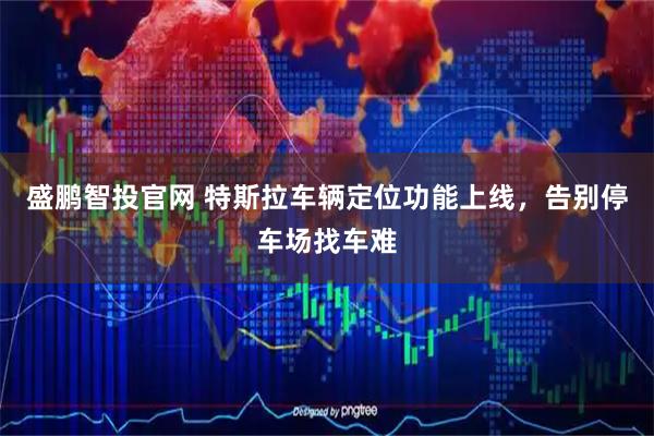 盛鹏智投官网 特斯拉车辆定位功能上线，告别停车场找车难