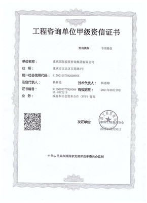 重庆国际投资咨询陕西